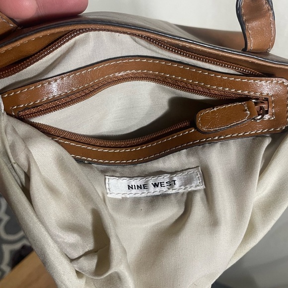 Nine West Brown Leather Purse Small - Picture 15 of 15
